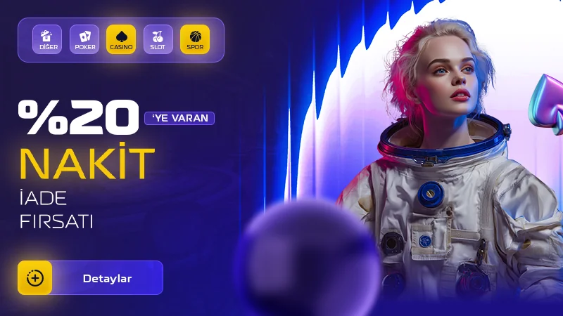 Venusbet %20 nakit iade bonusu