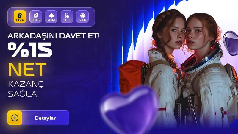 Venusbet arkadaşını davet et %15 bonus