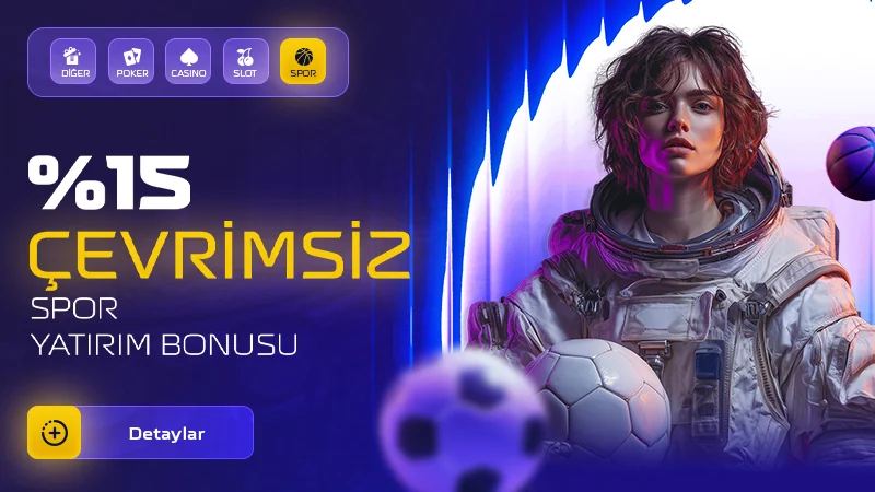 Venusbet %15 çevrimsiz spor yatırım bonusu